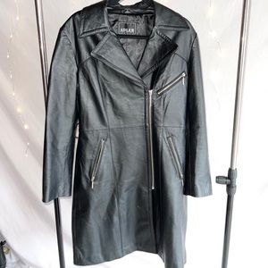Adler Collection Black Leather Jacket